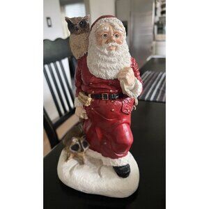 Vintage Legends Of Santa 1989 'Forest Friends' Christmas Figurine Made In USA
